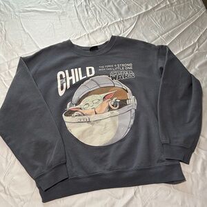Men’s Star Wars The Child Sweatshirt Size Large